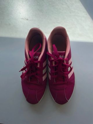 Adidas Zapatillas Rosa y Blanco