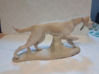 Escultura perro cazador porcelana - Tang / Lladró