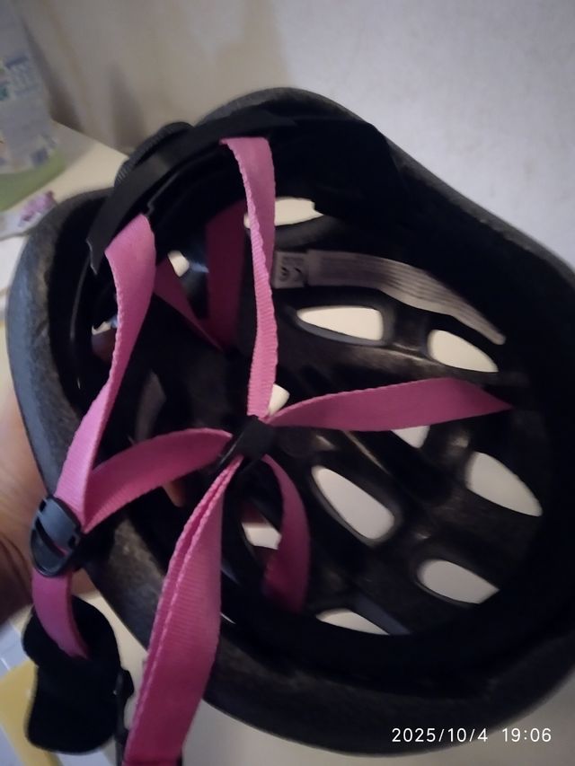 Cascos Bicicleta Niña/Mujer Rosa Camuflaje