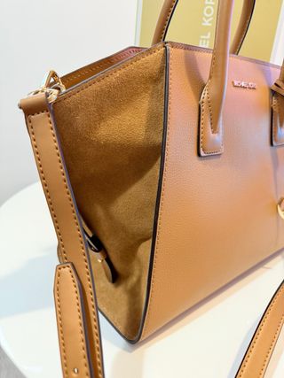 Bolso Michael Kors Marrón y Dorado