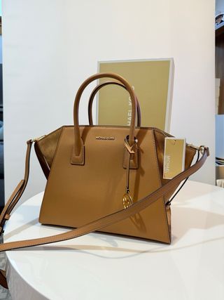 Bolso Michael Kors Marrón y Dorado