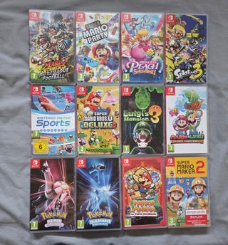 Juegos de Nintendo switch a 30 euros cada uno