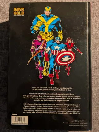 Marvel Gold. Capitán América 1
La leyenda viviente