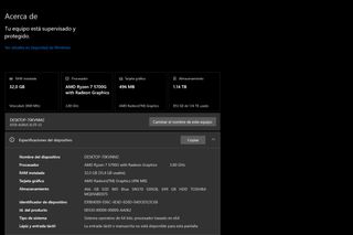 ORDENADOR PC AMD RYZEN 7 5700G 32GM RAM