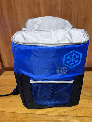 Mochila Nevera 20L Azul y Negra