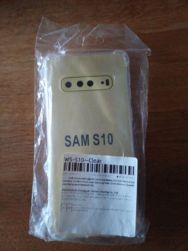 Funda Samsung Galaxy S10 Transparente