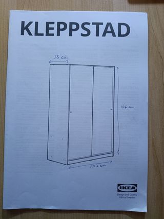 Armario Kleppstad IKEA puertas correderas
