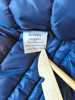 Avirex plumón ligero azul