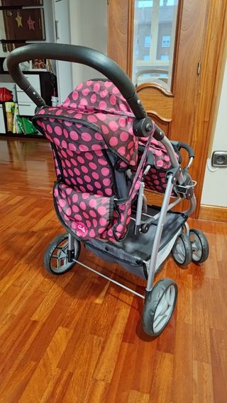 Carro doble para muñecas Juguetes