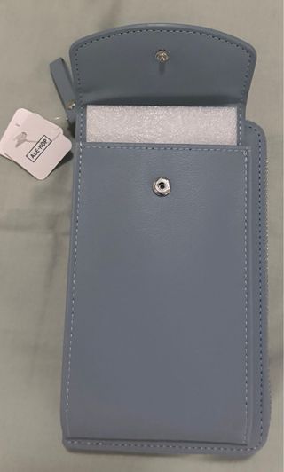 Bolso monedero porta móvil azul ale hop