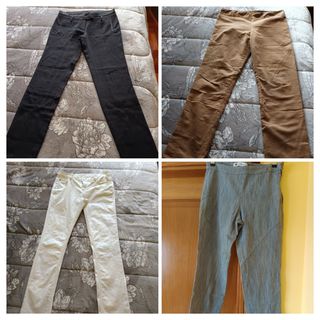 Lote 4 Pantalones Mujer Talla M