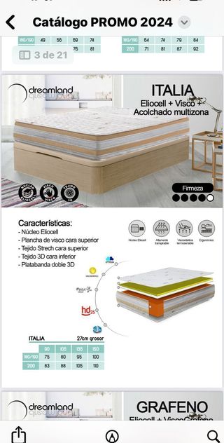 ✅ Canapé madera + colchón NUEVO – Oferta especial
