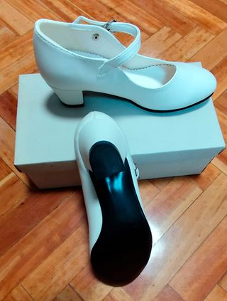 Zapatos Flamenco Amateur Blancos