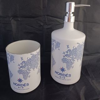 Set porta sapone e spazzolino Nordés