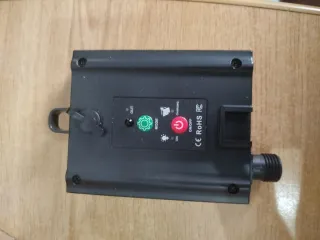 Caja control luces solar