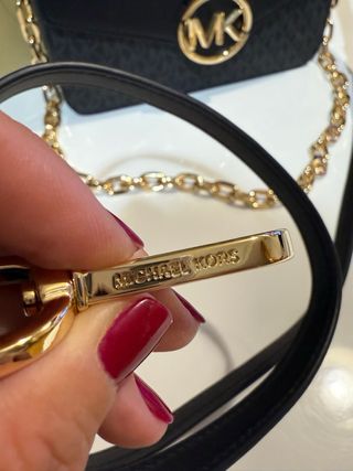 Bolso Michael Kors Negro y Dorado