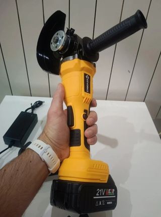 Radial a batería 21v nueva Amoladora angular