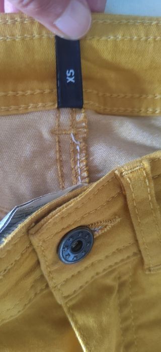 Pantalón Calcedonia color mostaza