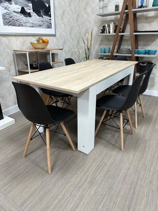 Conjunto Nuevo Mesa Extensible+ 4 Sillas