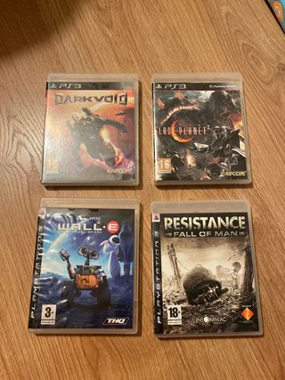 Lote 4 Juegos PS3