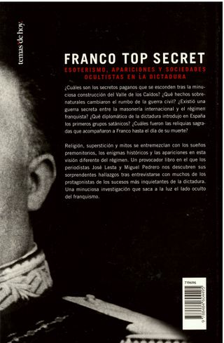 FRANCO TOP SECRET ESOTERISMO, APARICIONES