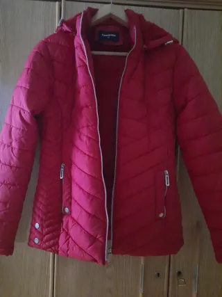 Cazadora roja Contrariana talla M