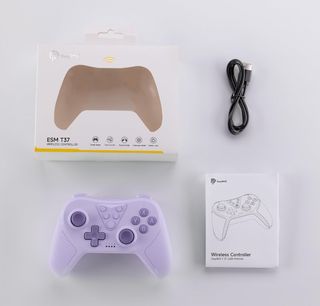 Mando EasySMX T37 Nintendo Switch Morado