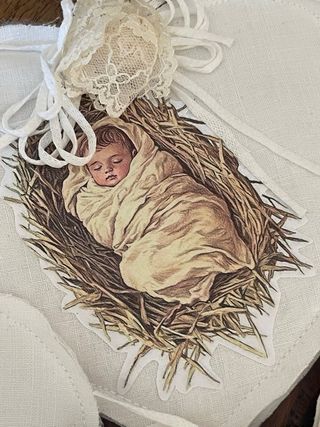 Set 3 bellissimi cuori Natale handmade