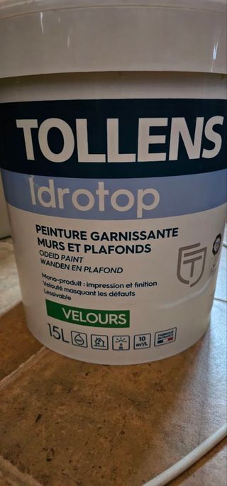 Bote de pintura Tollens Idrotop 15L
