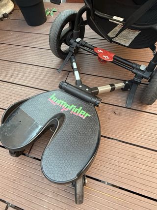Carrito Bebé + Capazo Gris + Bumprider