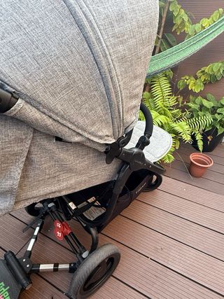 Carrito Bebé + Capazo Gris + Bumprider