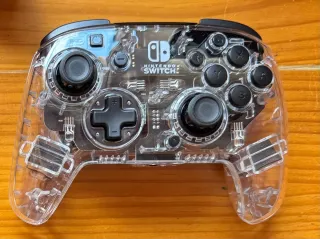 Mando Afterglow Nintendo Switch Wired Transparente