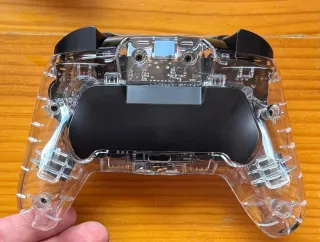 Mando Afterglow Nintendo Switch Wired Transparente