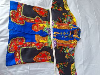 Camisa seda vintage Atelier Versace mujer