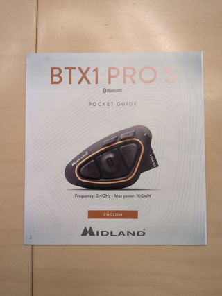 Intercomunicador Midland BTX1 PRO S Bluetooth
