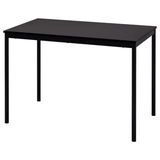 Mesa de comedor negra Ikea