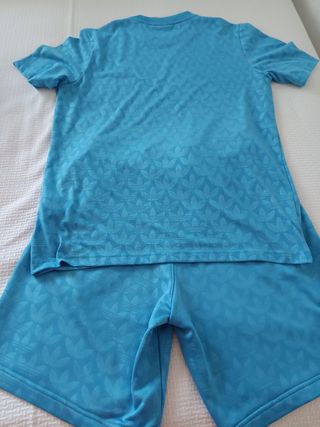 Conjunto Adidas Hombre Azul