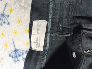 Pantalones vaqueros Springfield negros