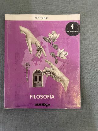 Filosofía 1º Bachillerato. Libro del estudiante...