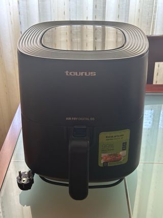 Estufa eléctrica y freidora