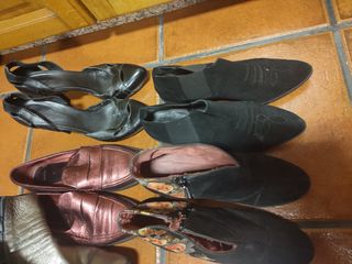 Lote de zapatos mujer