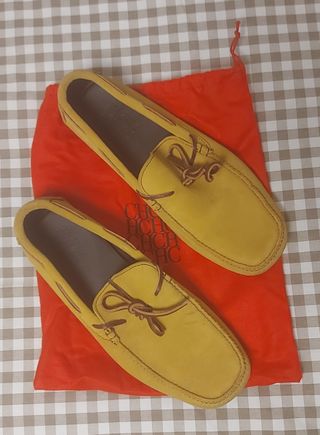 Mocasines Carolina Herrera Amarillos