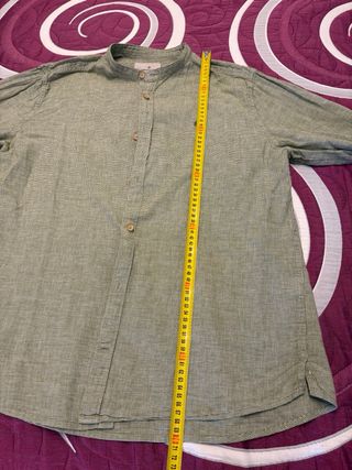 Camisa Springfield L Lino Verde