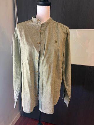 Camisa Springfield L Lino Verde