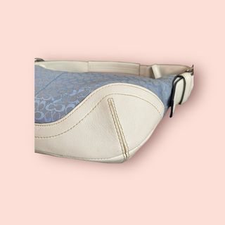 Bolso Coach Y2K Gris y Beige