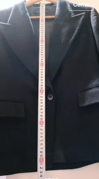 Americana negra Purificación García