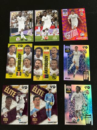 9 Cromos Megacrack Real Madrid 2025/26