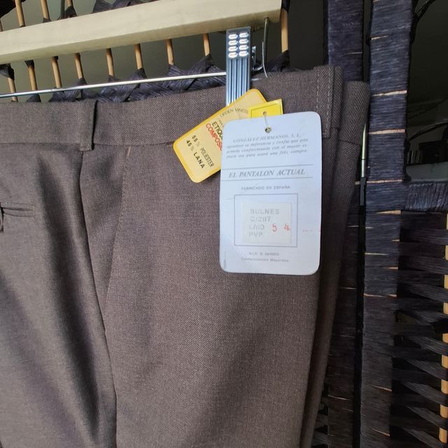 Pantalón de vestir Goher's caballero marrón