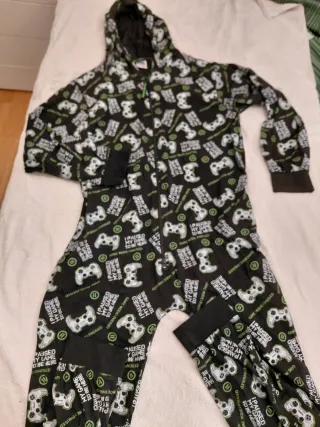 Pijama Entero Gamer onsie 15-16 años