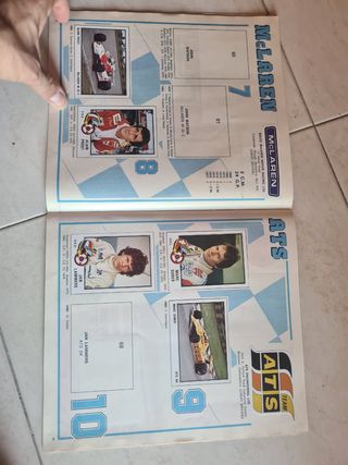 Álbum F1 Grand Prix Panini Cromos